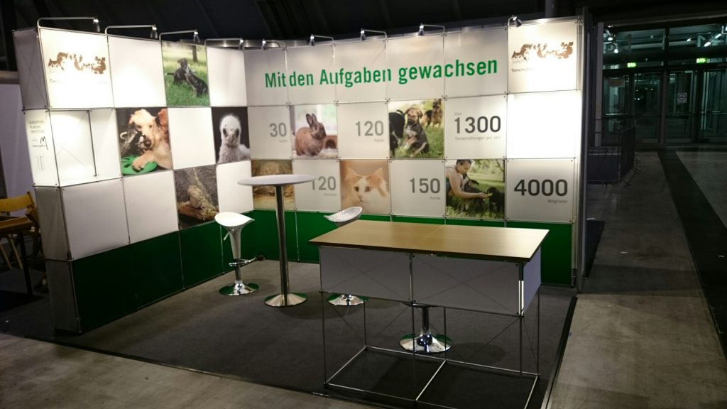 Stand des Tierschutzvereins Ludwigsburg auf der ANIMAL 2016